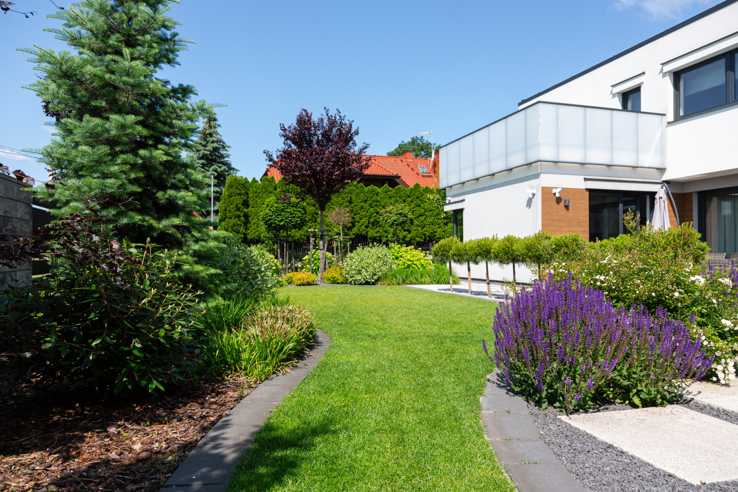 Budowa domu z ogrodem Białołęka - realizacja New-House