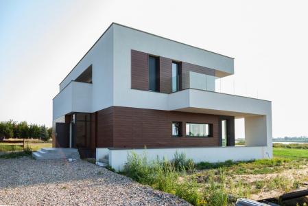 Nowoczesne projekty domów z płaskim dachem — projekt indywidualny 